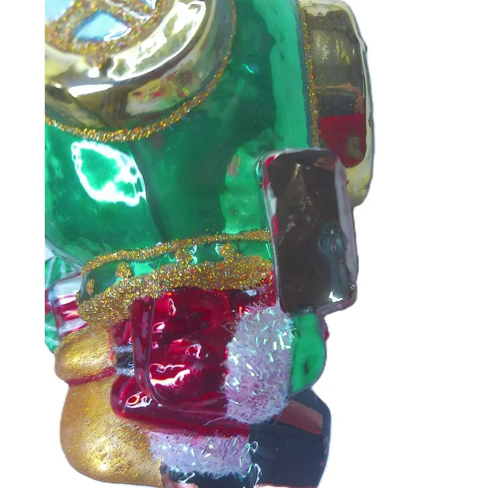 Christopher Radko North Pole Deep Sea Diver Helmet Glass Ornament 2011 AS IS